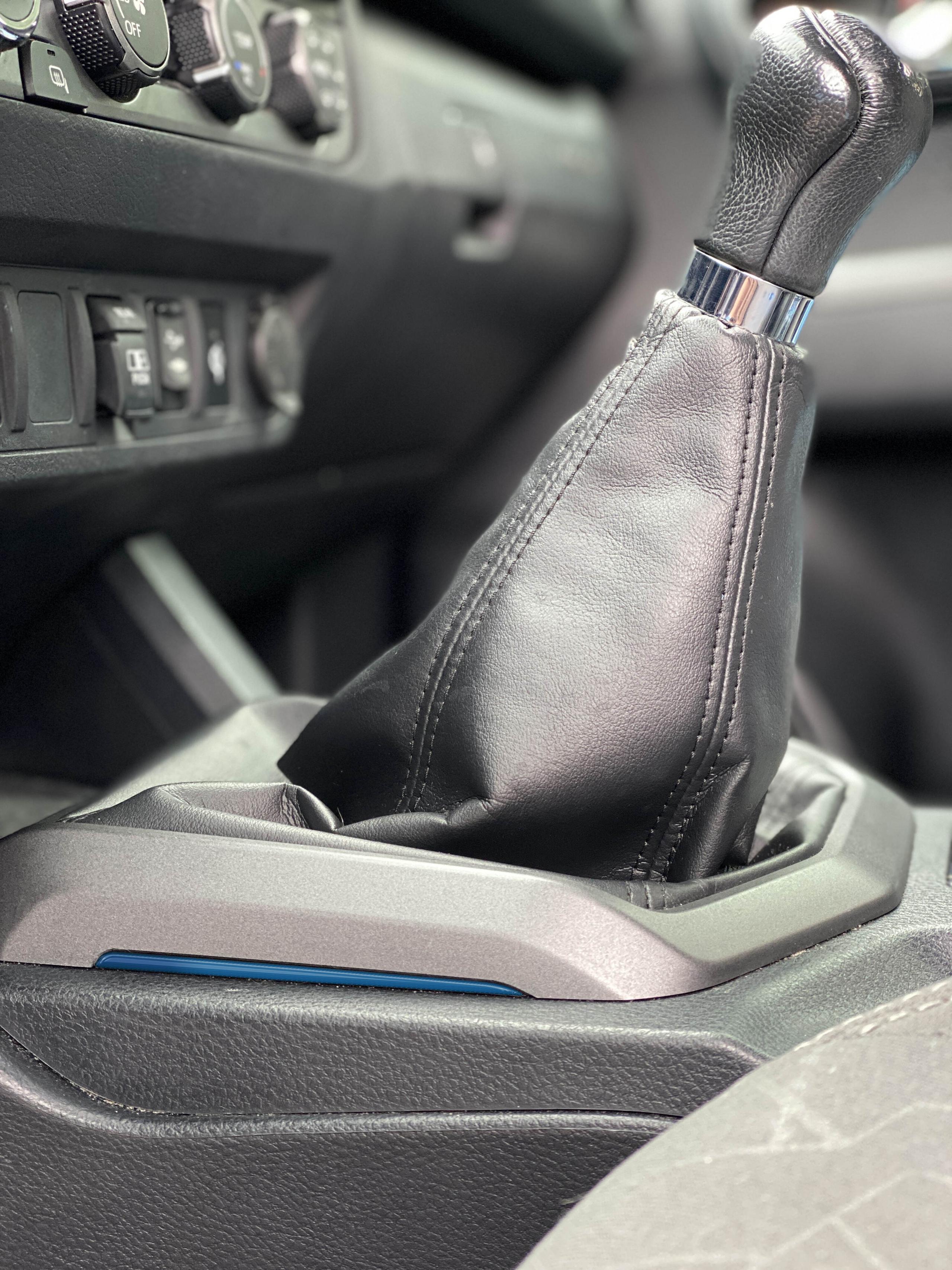 TUFSKINZ Manual - Side Center Console Line Inserts (2016-2023 Tacoma) - TAC083-CYB-G
