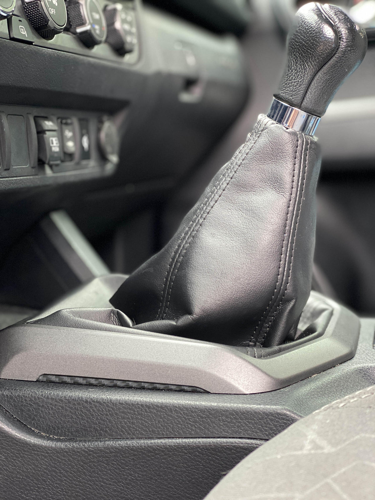 TUFSKINZ Manual - Side Center Console Line Inserts (2016-2023 Tacoma) - TAC083-RCF-X