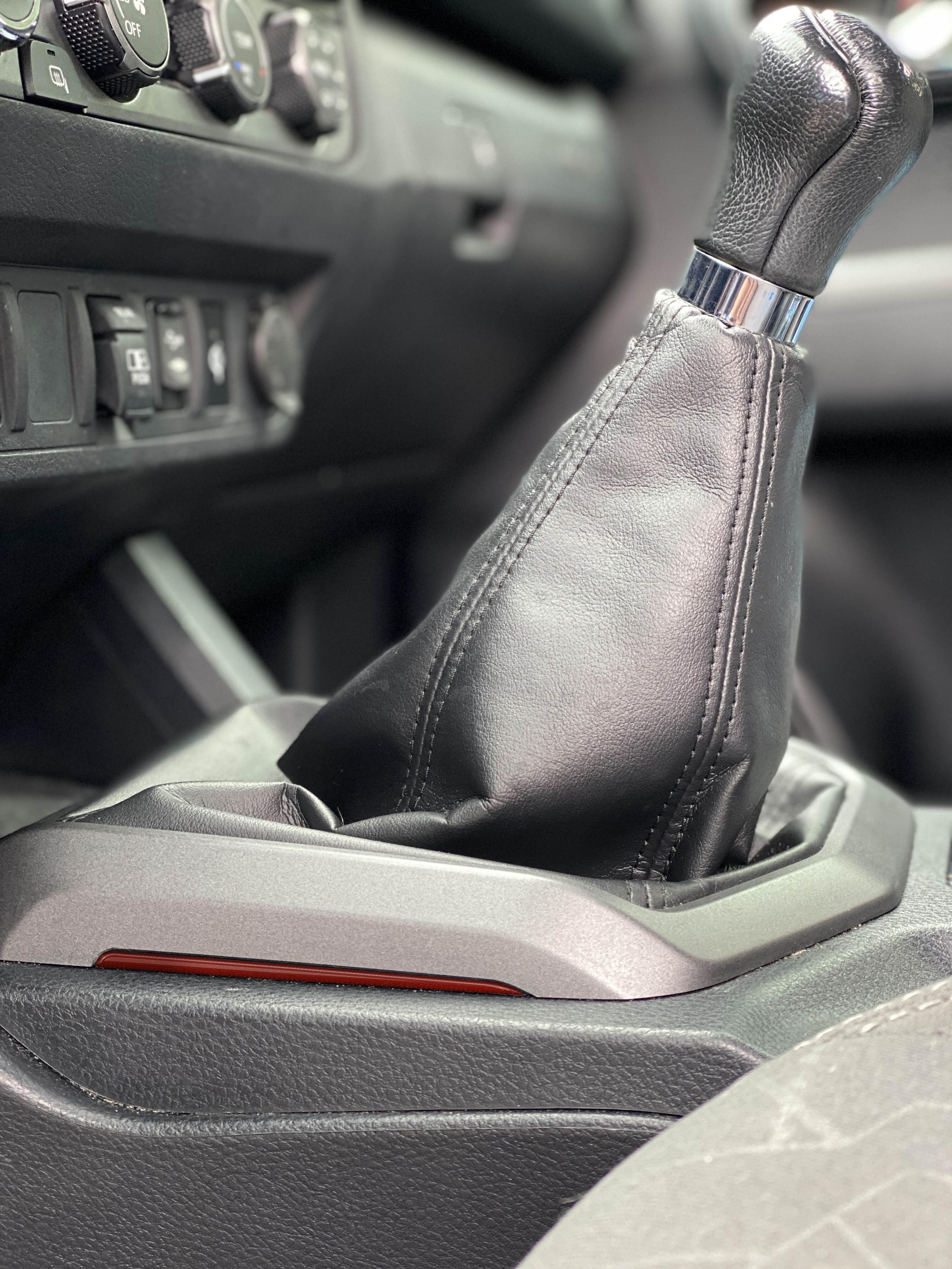 TUFSKINZ Manual - Side Center Console Line Inserts (2016-2023 Tacoma) - TAC083-SNR-G