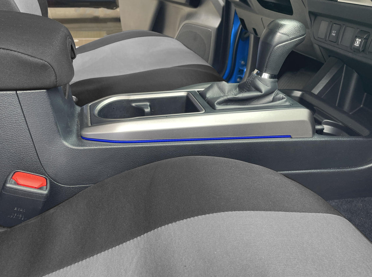 TUFSKINZ Automatic - Side Center Console Line Inserts (2016-2023 Tacoma) - TAC086-VODB-G