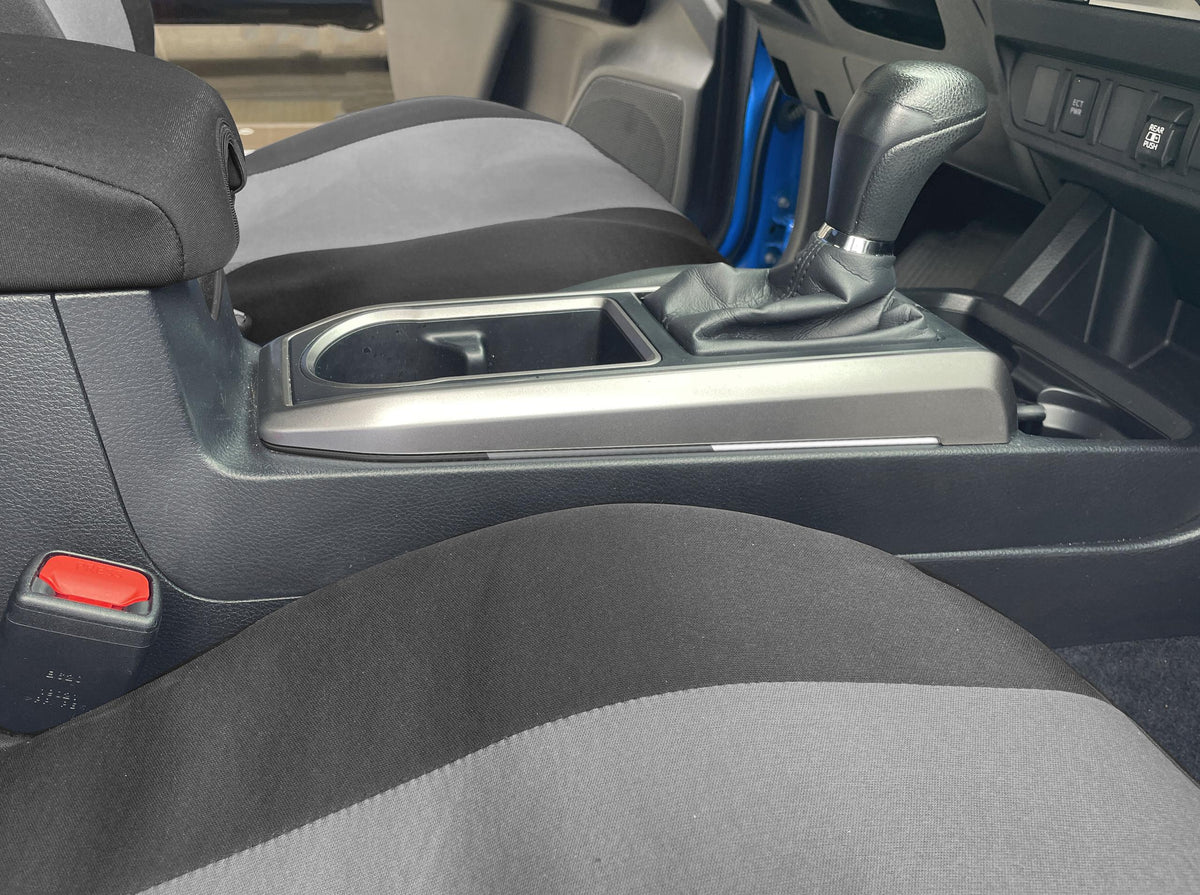 TUFSKINZ Automatic - Side Center Console Line Inserts (2016-2023 Tacoma) - TAC086-WHT-488-G