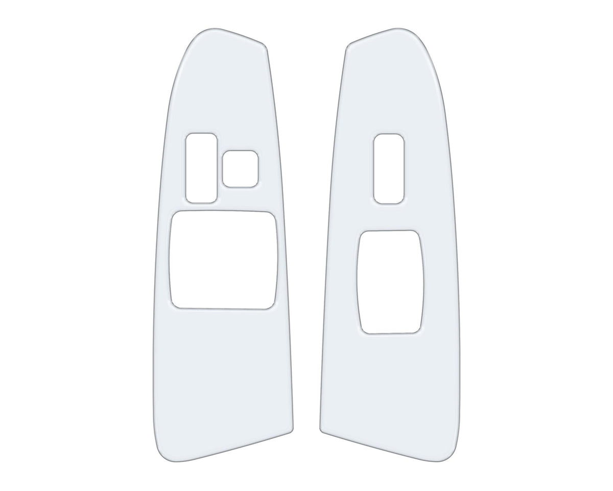 TUFSKINZ Front Door Switch(Single/Access Cab) Accent Trim (2005-2011 Tacoma) - TAC094-WHT-G