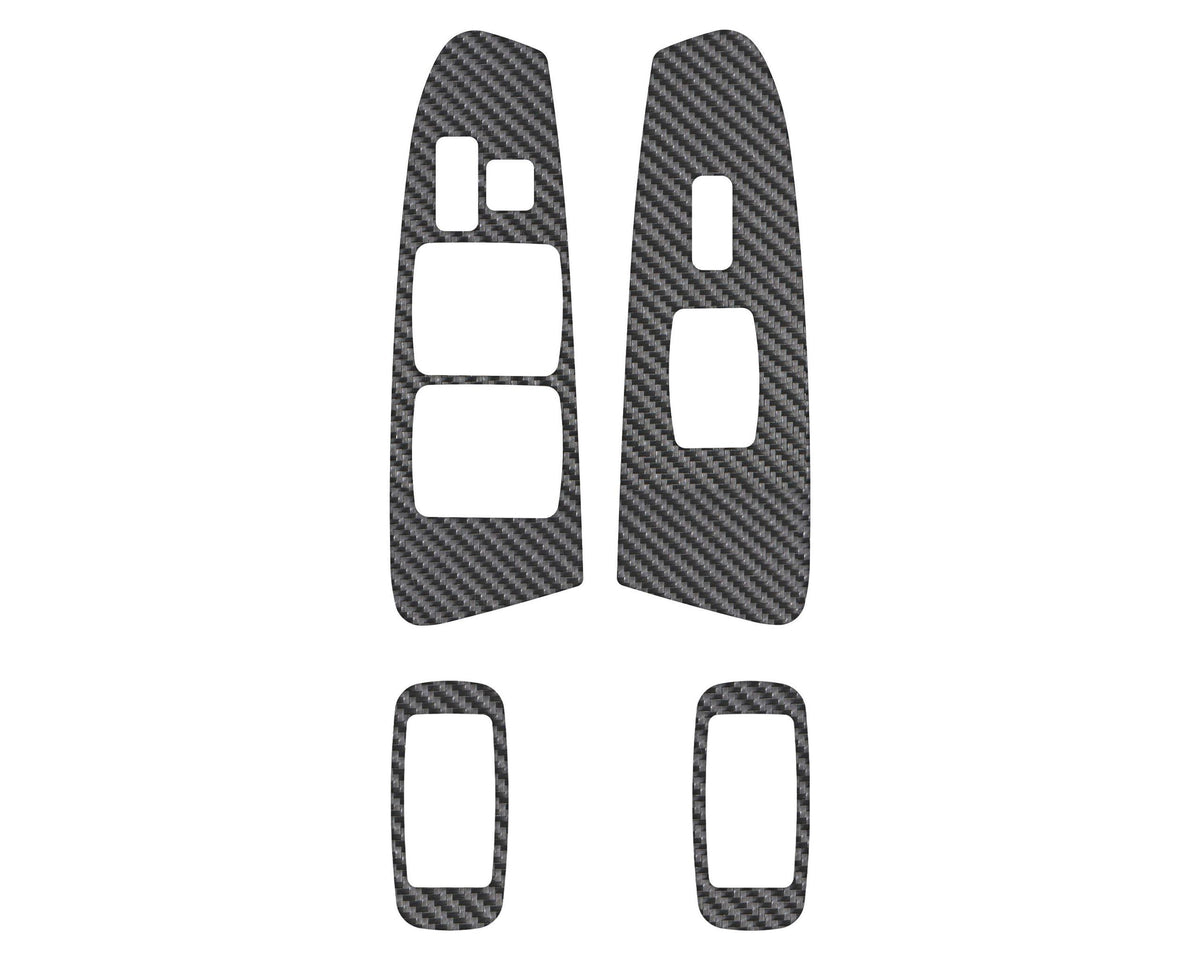 TUFSKINZ Door Switch(Crew Cab) Accent Trim (2005-2011 Tacoma) - TAC095-RCF-X