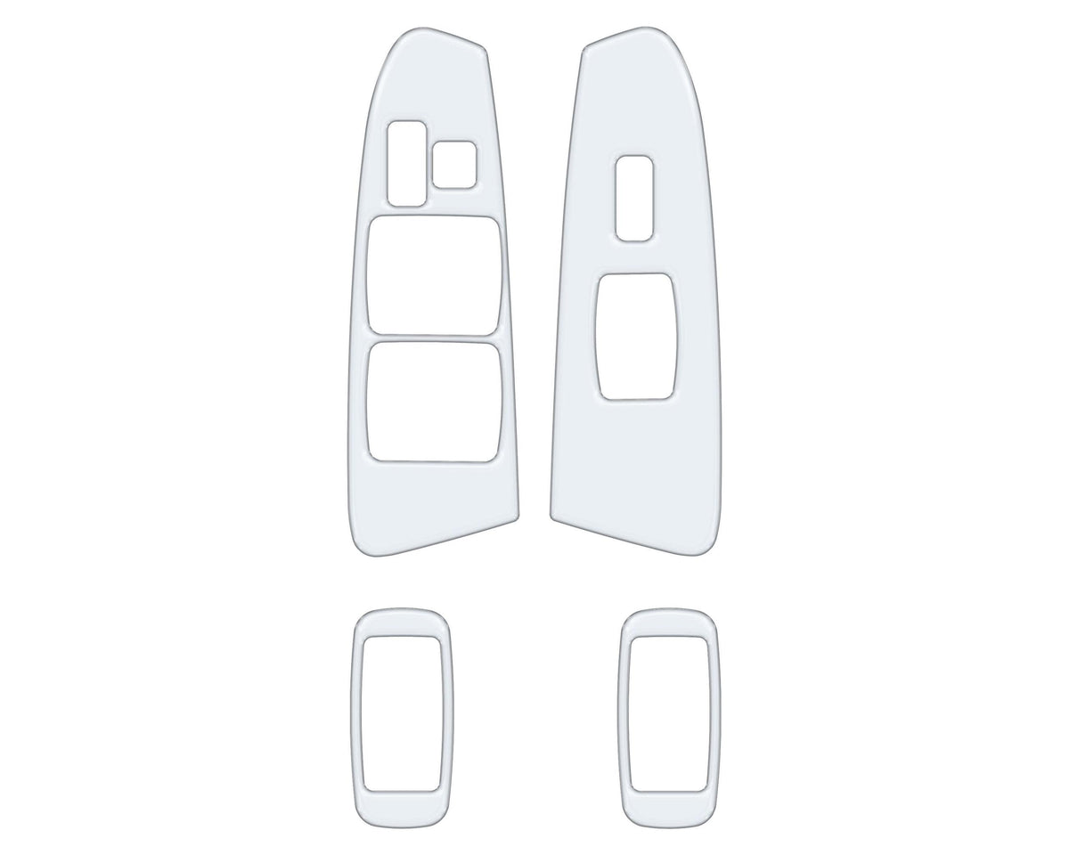 TUFSKINZ Door Switch(Crew Cab) Accent Trim (2005-2011 Tacoma) - TAC095-WHT-G