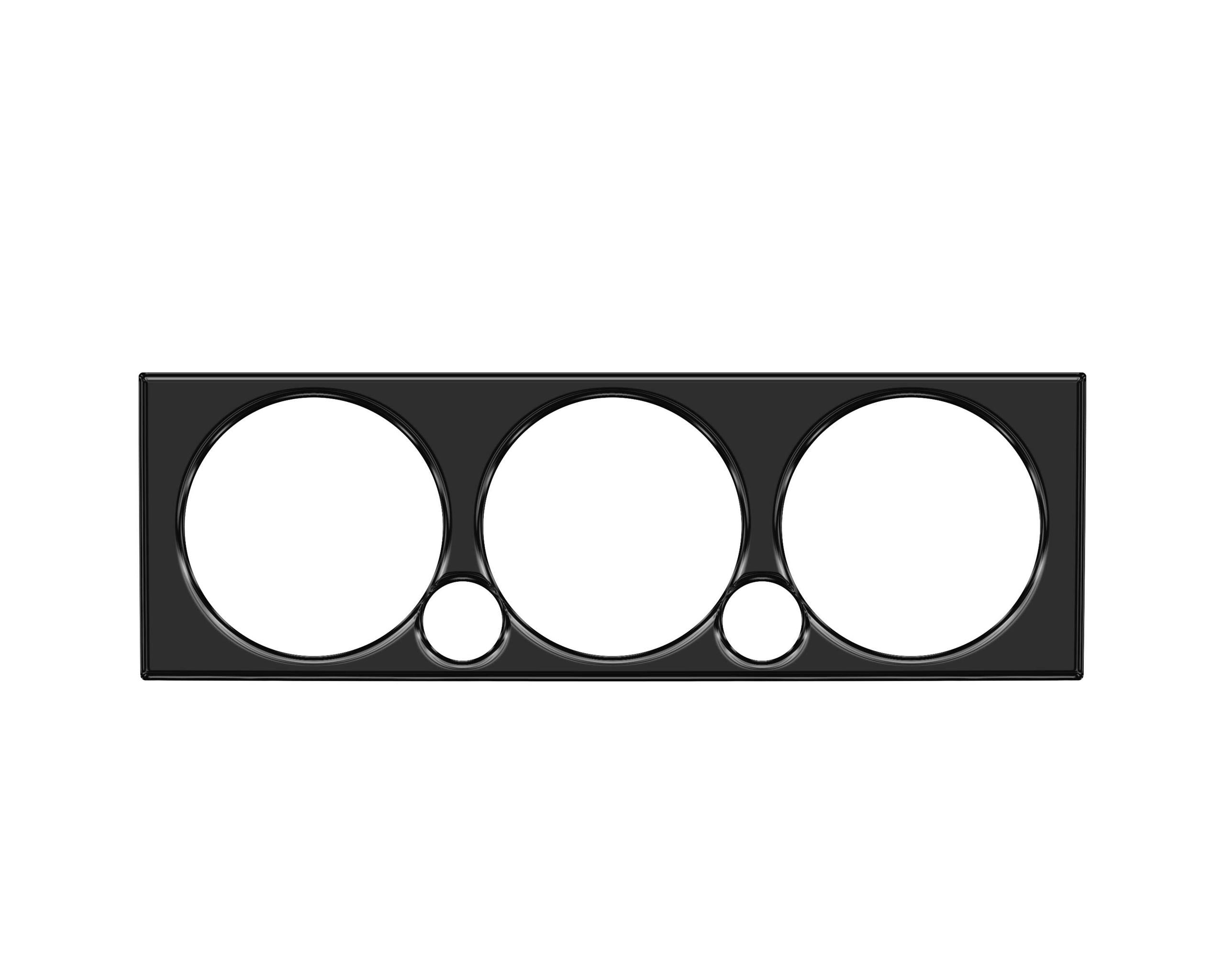 TUFSKINZ Climate Control Accent Trim (2005-2015 Tacoma) - TAC096-BLK-G