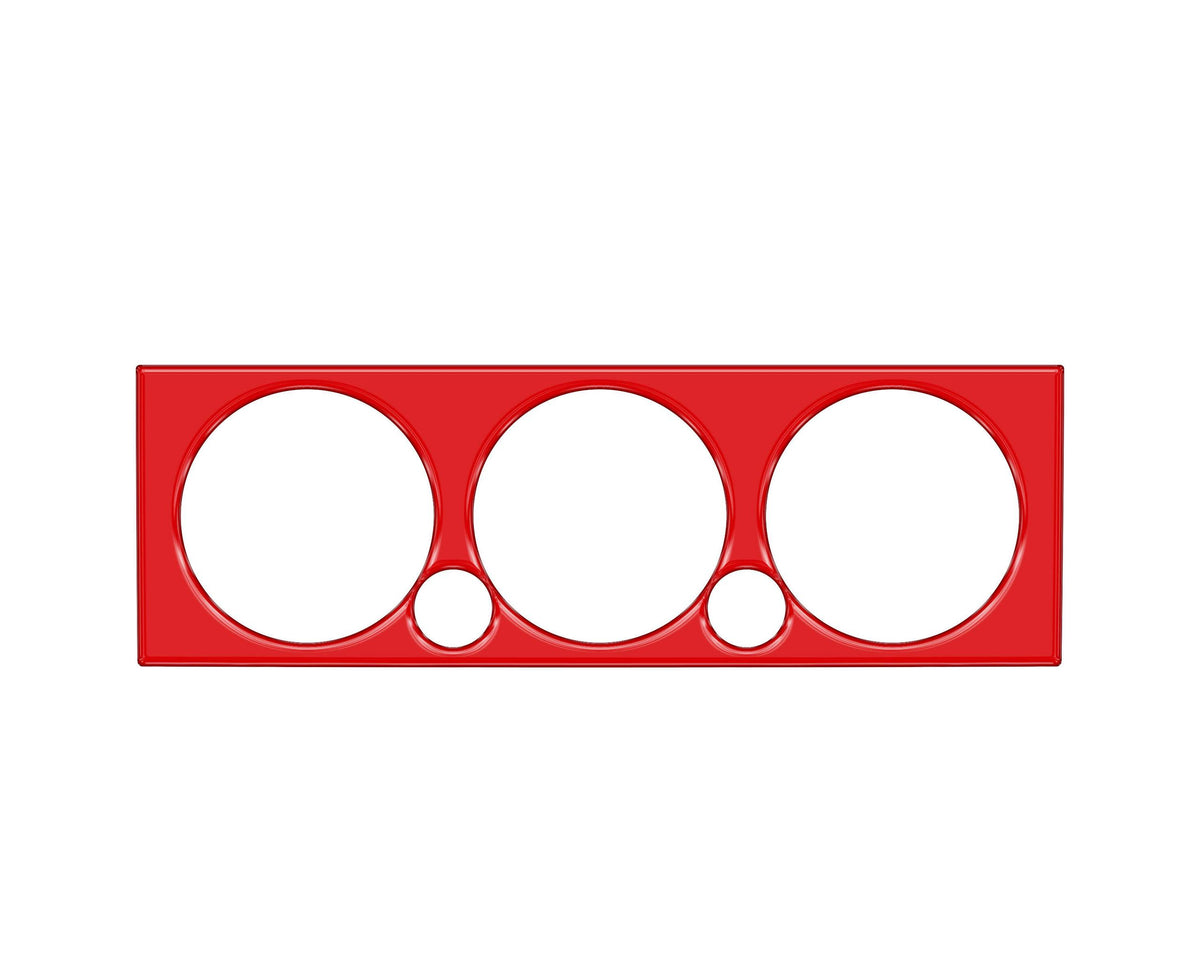 TUFSKINZ Climate Control Accent Trim (2005-2015 Tacoma) - TAC096-RED-G