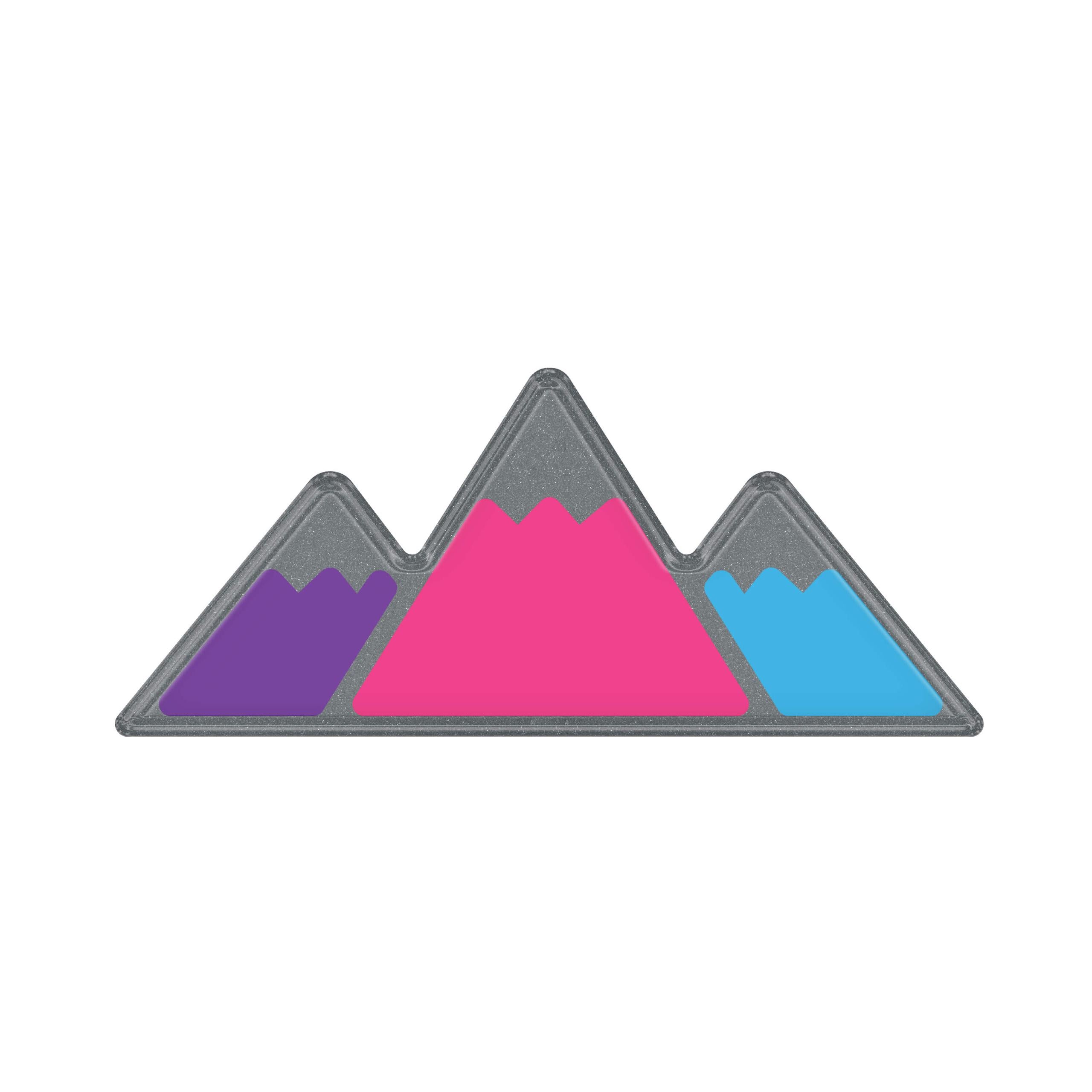 TUFSKINZ TRI-Color Mountain Badge Overlays ( All Models) - TAC098-CLG-452-G