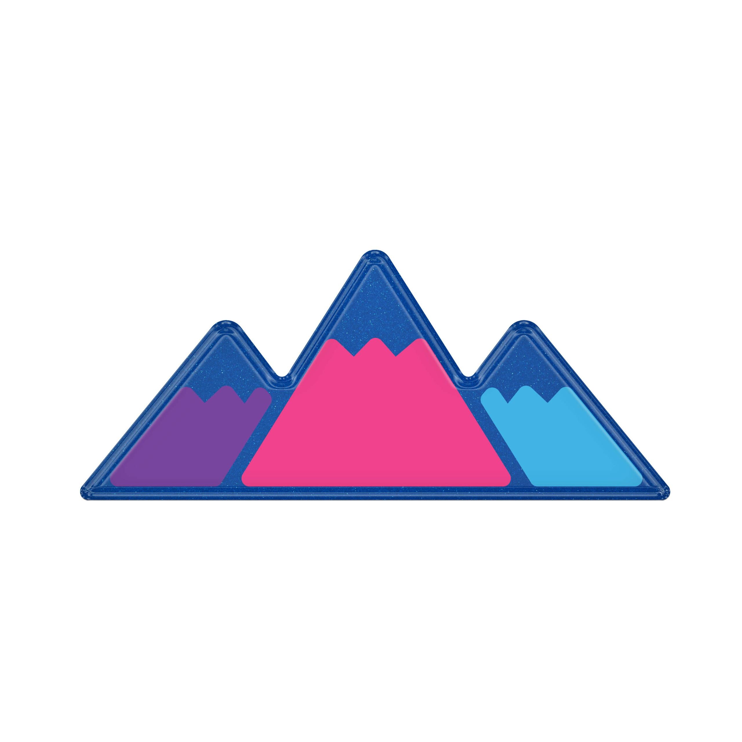 TUFSKINZ TRI-Color Mountain Badge Overlays ( All Models) - TAC098-GBL-452-G