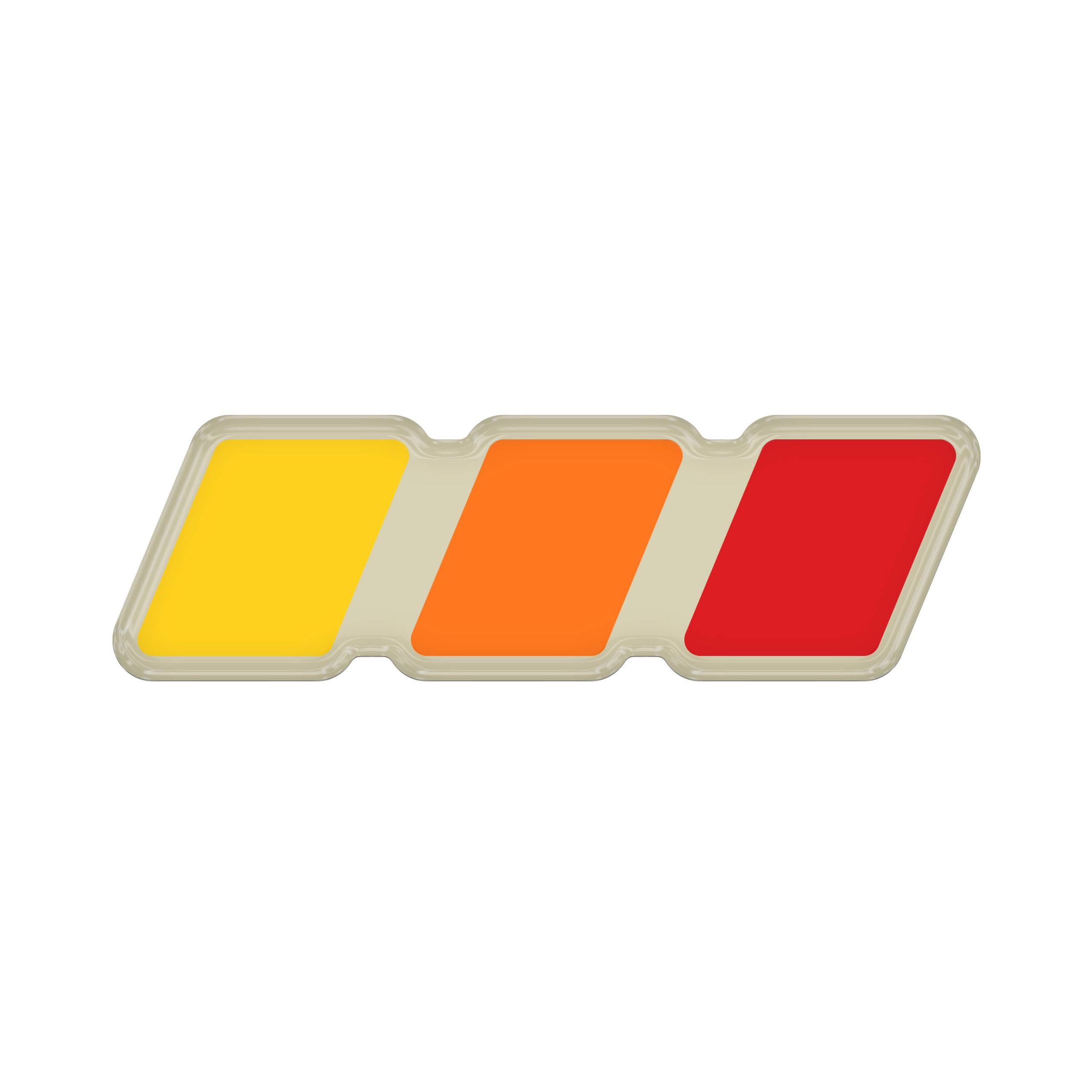 TUFSKINZ TRI-Color Standard Badge Overlays ( All Models) - TAC100-GTN-450-G