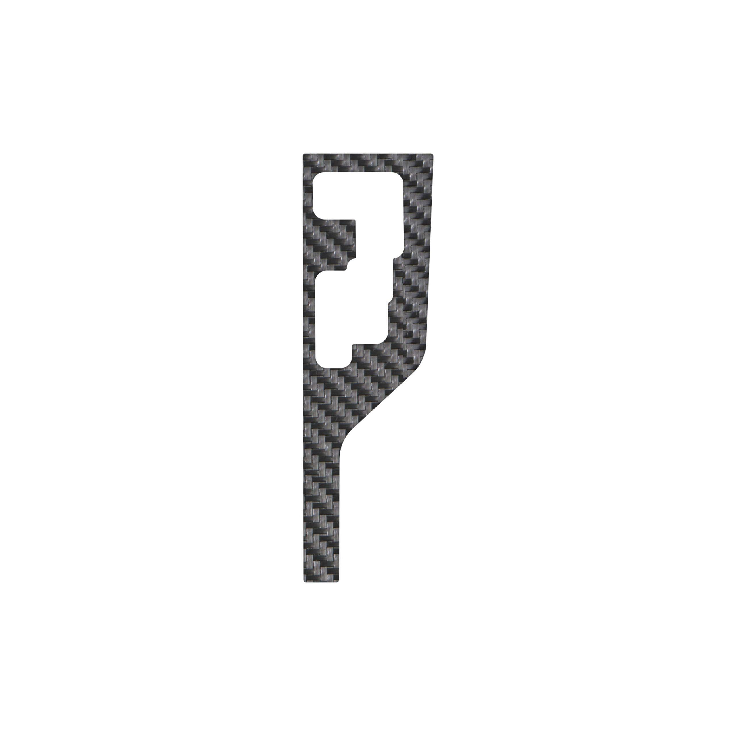 TUFSKINZ Gear Selector Accent Trim (2016-2023 Tacoma) - TAC119-RCF-X