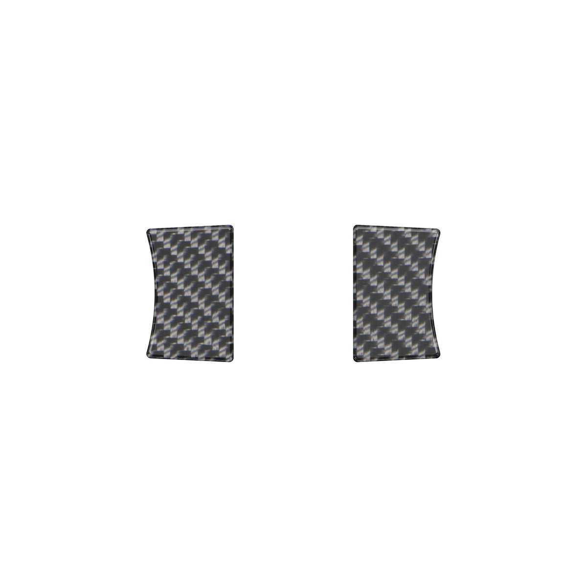 TUFSKINZ Center Console Cup Holder Divider Overlays (2016-2023 Tacoma) - TAC121-DCF-G