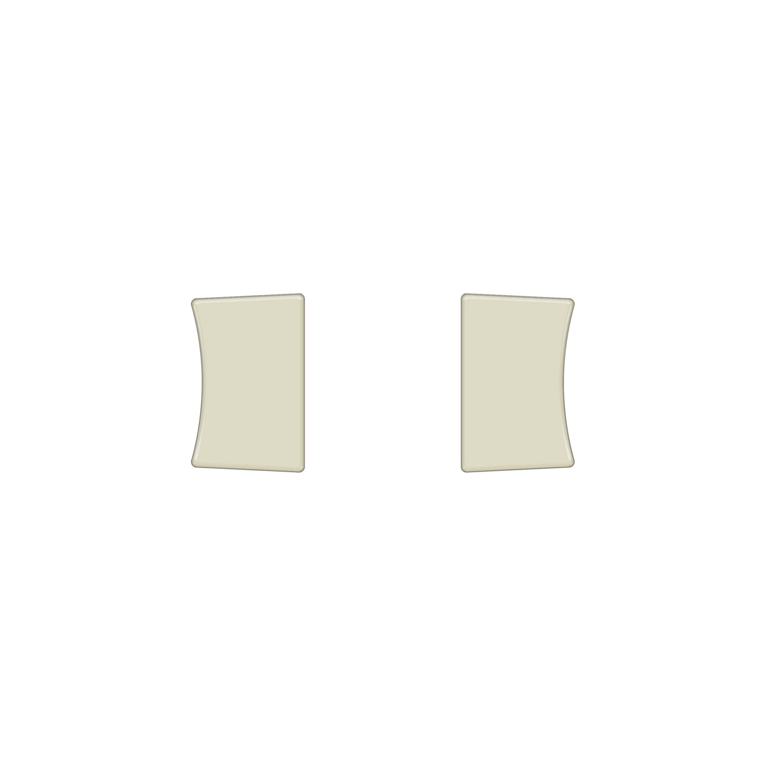 TUFSKINZ Center Console Cup Holder Divider Overlays (2016-2023 Tacoma) - TAC121-GTN-G