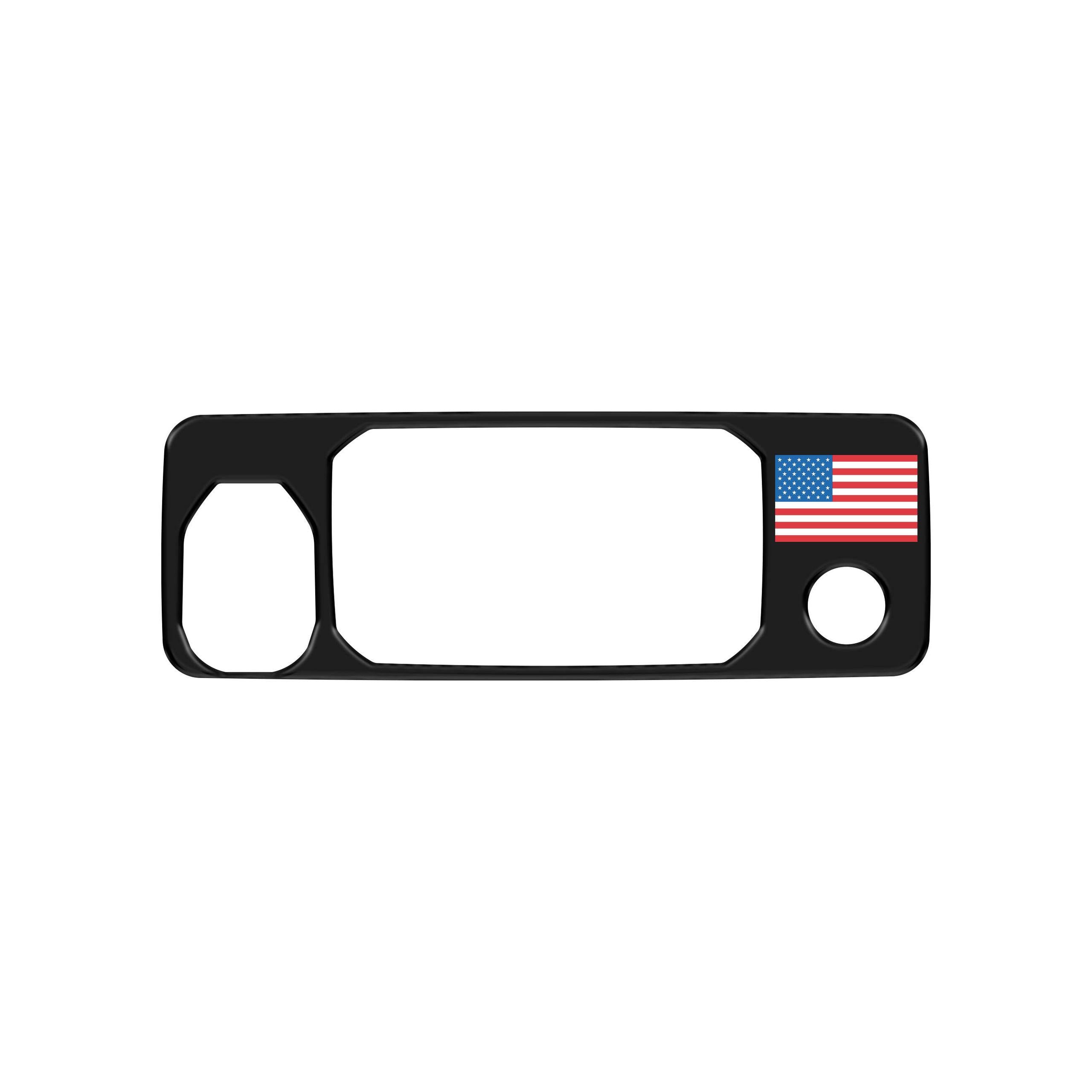 TUFSKINZ Tailgate Handle Accent Trim (2016-2023 Tacoma) - TAC122-BLK-RWB-M