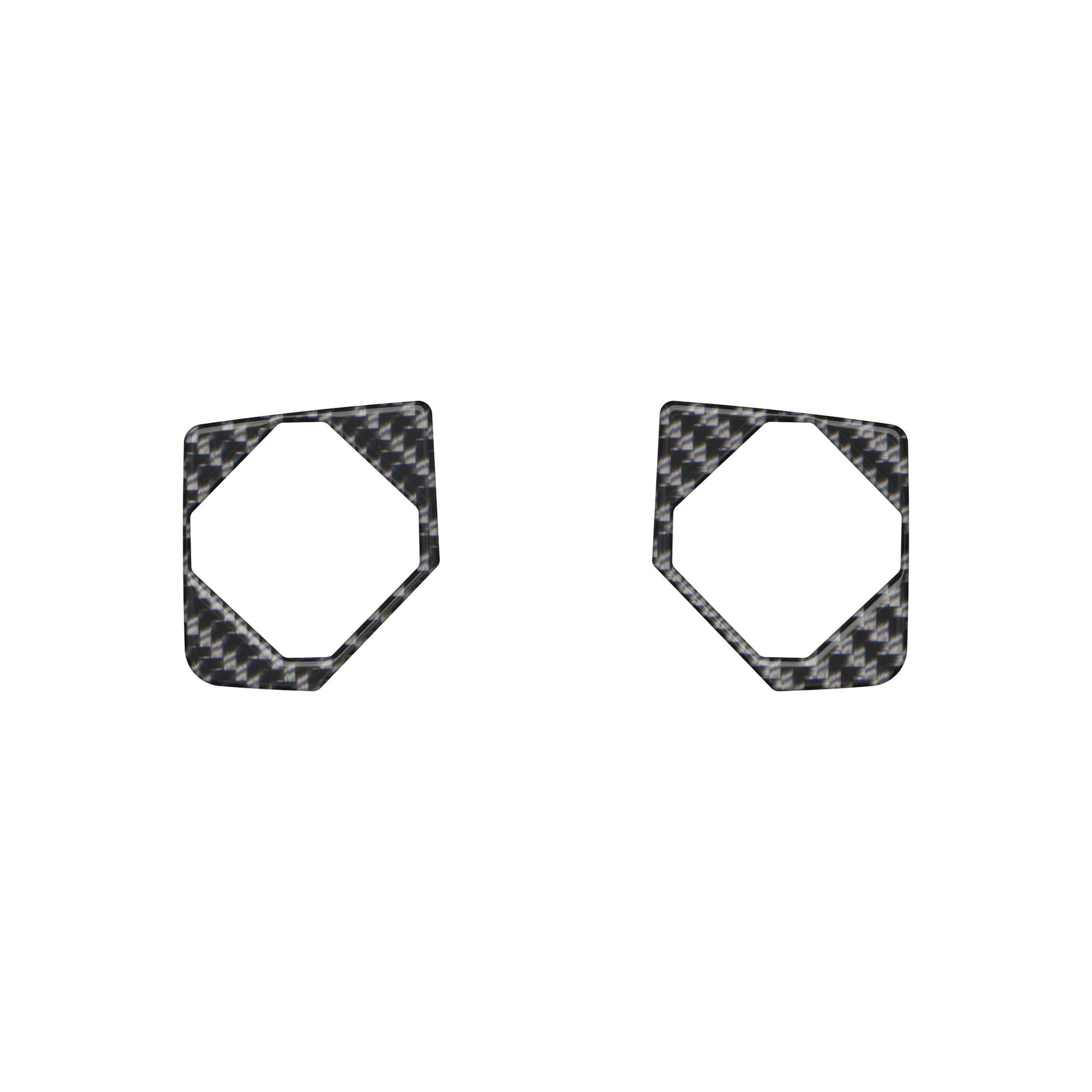 TUFSKINZ Steering Wheel Upper Buttons Accent Trim (2016-2023 Tacoma) - TAC123-DCF-G
