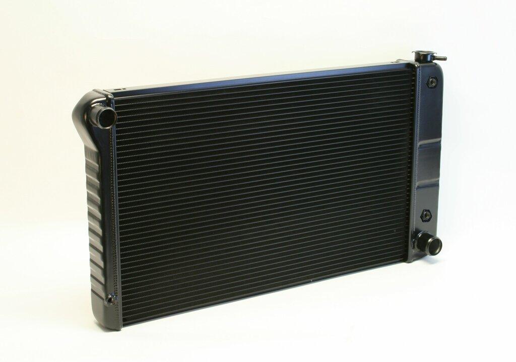 DeWitts 1968-72 CHEVELLE SB / BB CF, Auto, Black Ice, 2 row 1" Tubes - 32-1239003A