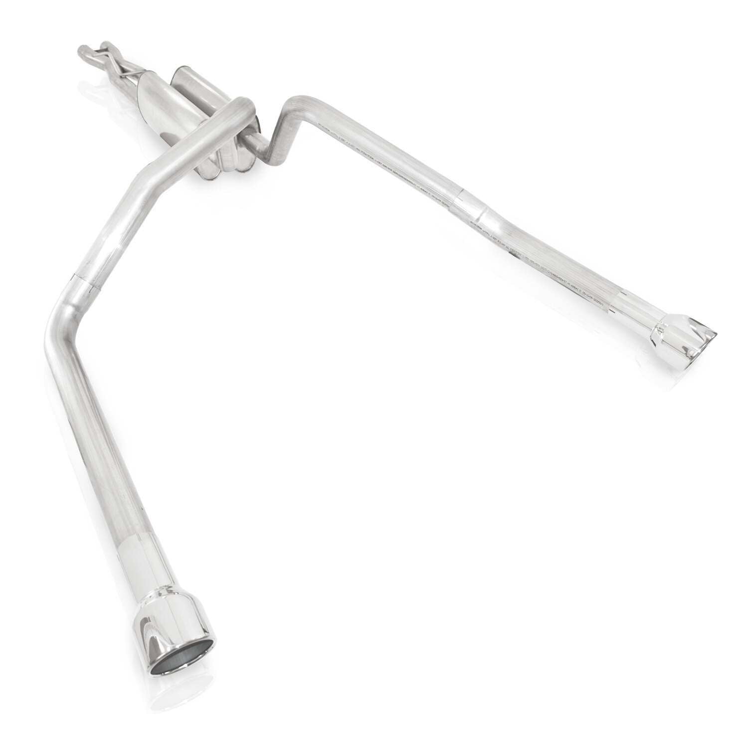 Stainless Works Dual Turbo Chambered Mufflers X-Pipe Performance Connect (2006-2009 Trailblazer) - TBTD