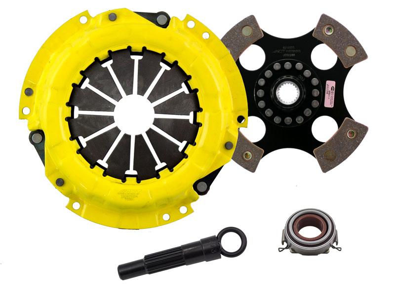 ACT Clutches HD/Race Rigid 4 Pad (1989-1991 Corolla,1990-1991 Celica,1990-1991 Geo Prizm,1985-1989 MR2) - TC1-HDR4