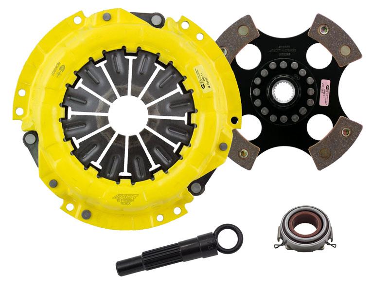 ACT Clutches XT/Race Rigid 4 Pad (1990-1991 Celica,1989-1991 Corolla,1985-1989 MR2,1990-1991 Geo Prizm) - TC1-XTR4