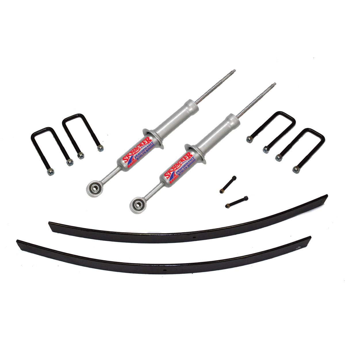 Skyjacker Tacoma Performance Strut Lift Kit 3 Inch Lift 05-15 Tacoma Includes Main Component Box Rear Add-A-Leaf - TC530STK