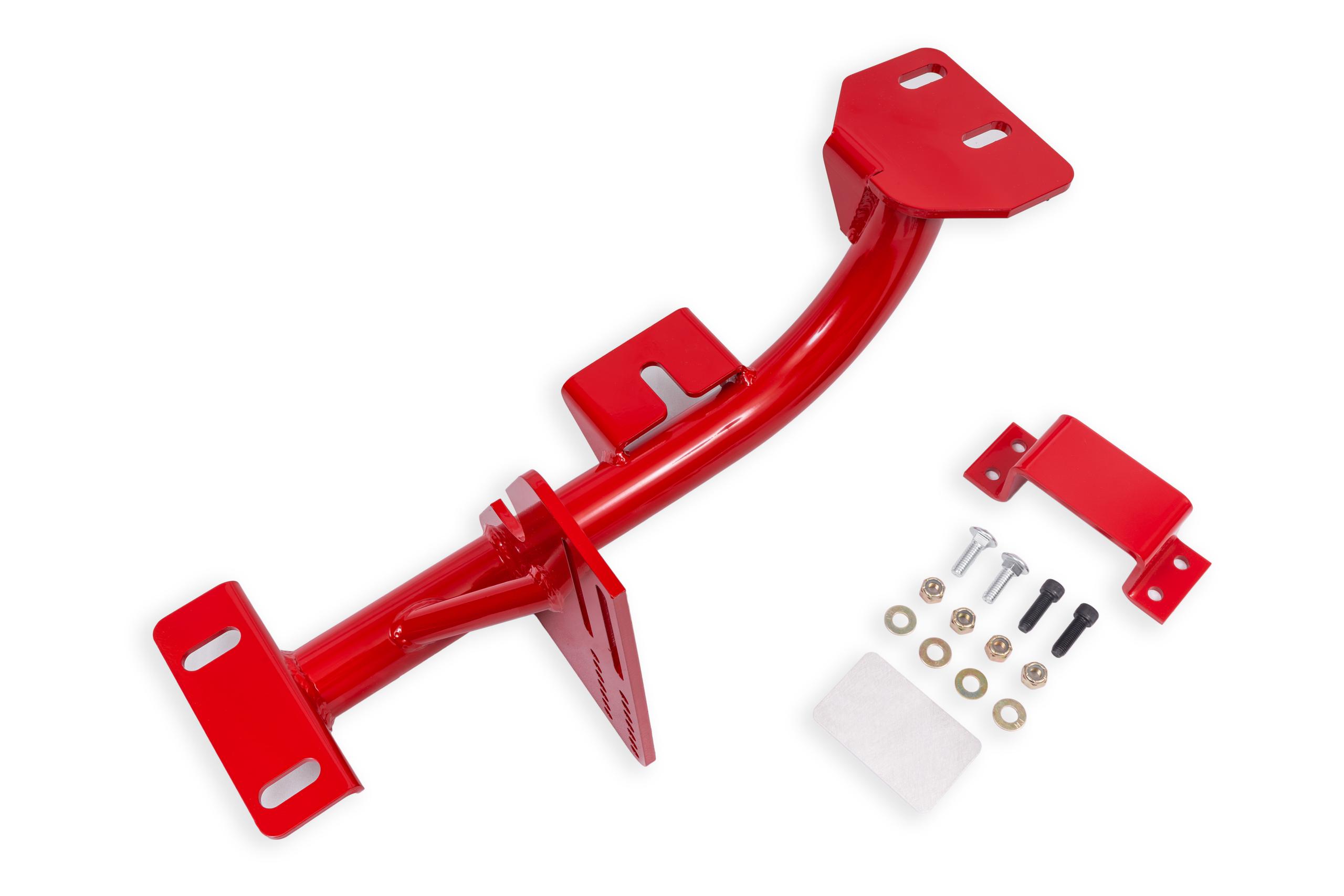 BMR TCC007R 1998-2002 4th Gen F-Body Torque Arm Relocation Crossmember, 4L60E, LS1 (Red)