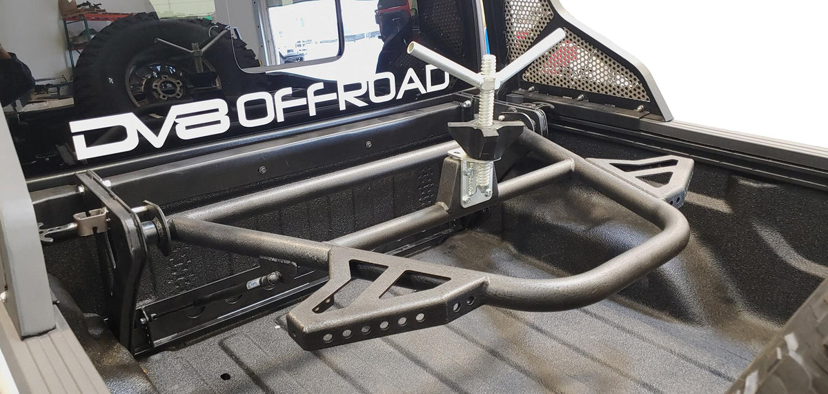 DV8 Offroad Adjustable Tire Carrier (2020-2021 Gladiator) - TCGL-01