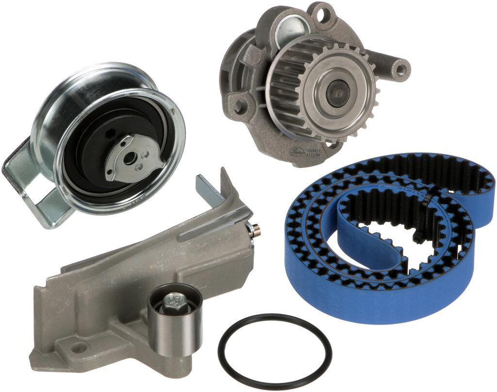 Gates RPM High Performance Timing Belt Component Kit With Water Pump (2005-01 Volkswagen, Passat, 4-Cyl. 1.8 L, Timing Component Kit) - TCKWP306AMRB