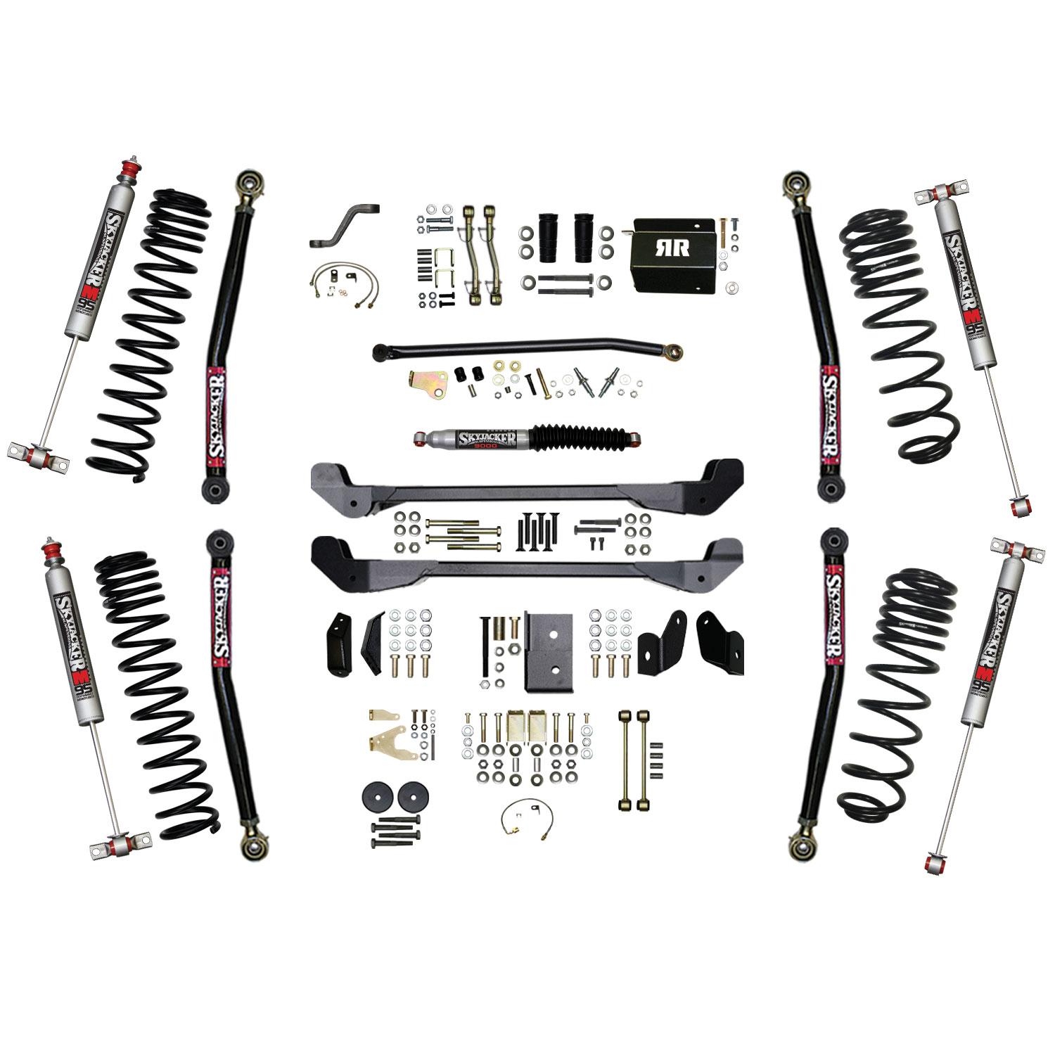 Skyjacker Long Arm Suspension Lift Kit W/ Shocks - TJ60RR1LTK-M