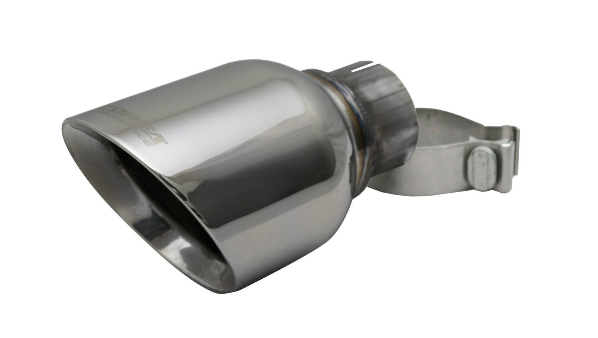 Corsa TK007 Single 4.5 Inch Polished Pro-Series Tip (Clamp Included) 2.5 Inch Inlet Fits 11-Present Dodge Durango, 5.7L V8 (2 Required) Stainless Steel Corsa Performance