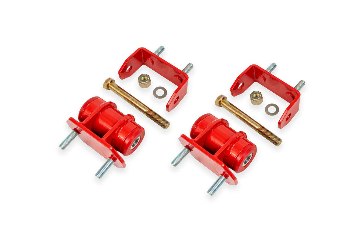 BMR Fabrication Transmission/differential mount, polyurethane Red (2005-2013 C6 Corvette Base) - TM560R