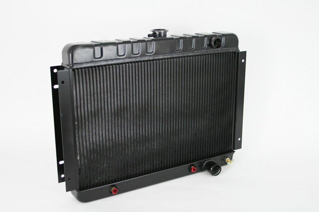 DeWitts 1964-65 CHEVELLE SB / BB DF, Auto, Black Ice, 2 row 1" tubes - 32-1239001A