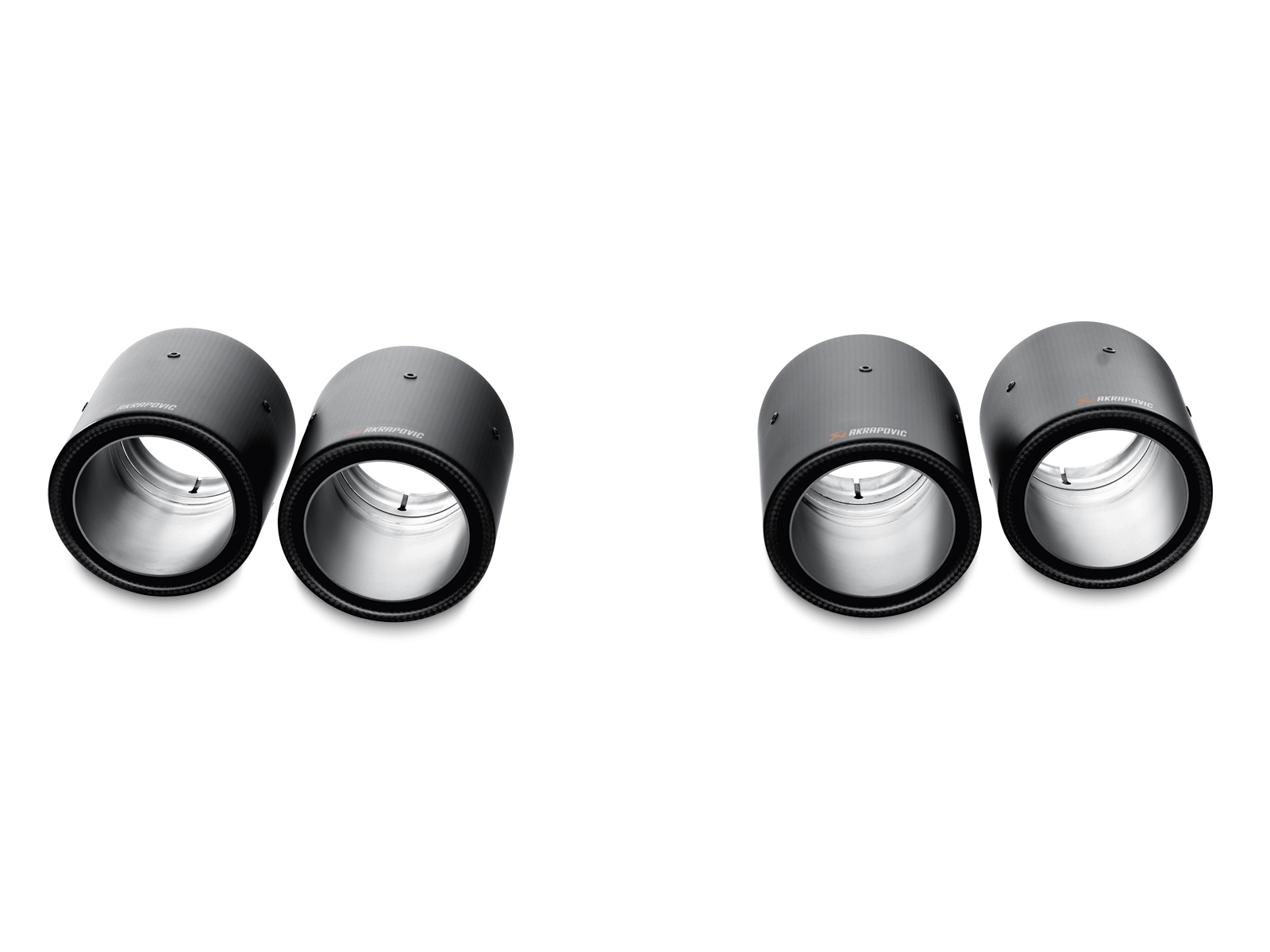 Akrapovic 2011-2018 BMW Tail pipe set (Carbon). (2012-2019 M5, M6, M6 Gran Coupe) - TP-CT/10
