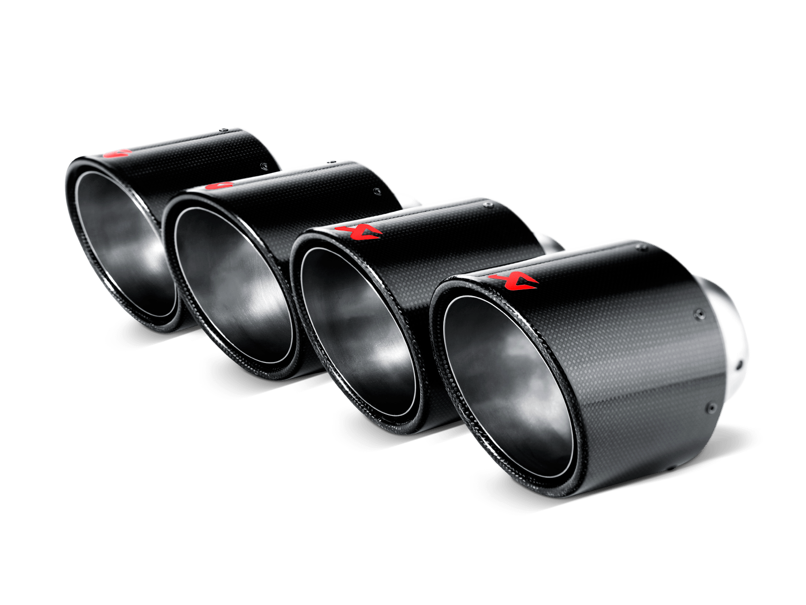 Akrapovic 2006-2011 Chevrolet Tail pipe set (Carbon,dia 115 mm). (2006-2013 Corvette) - TP-CT/1