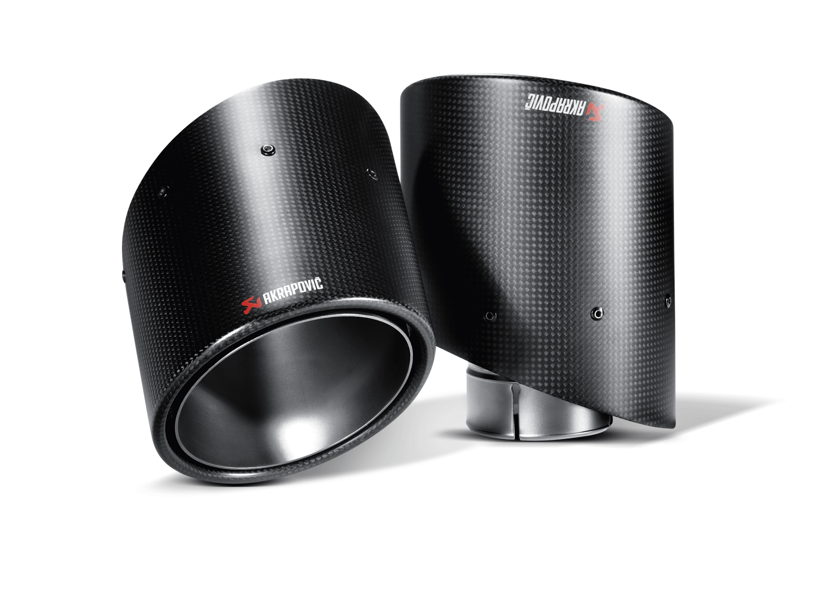 Akrapovic 2009-2020 Nissan Tail pipe set (Carbon). (2009-2020 Lancer, 370Z) - TP-NIZ34-C