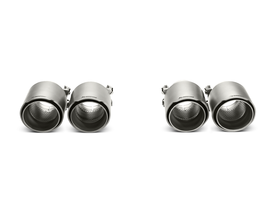 Akrapovic 2014-2020 BMW Tail pipe set (Titanium). (2015-2020 M3, M4) - TP-T/S/8