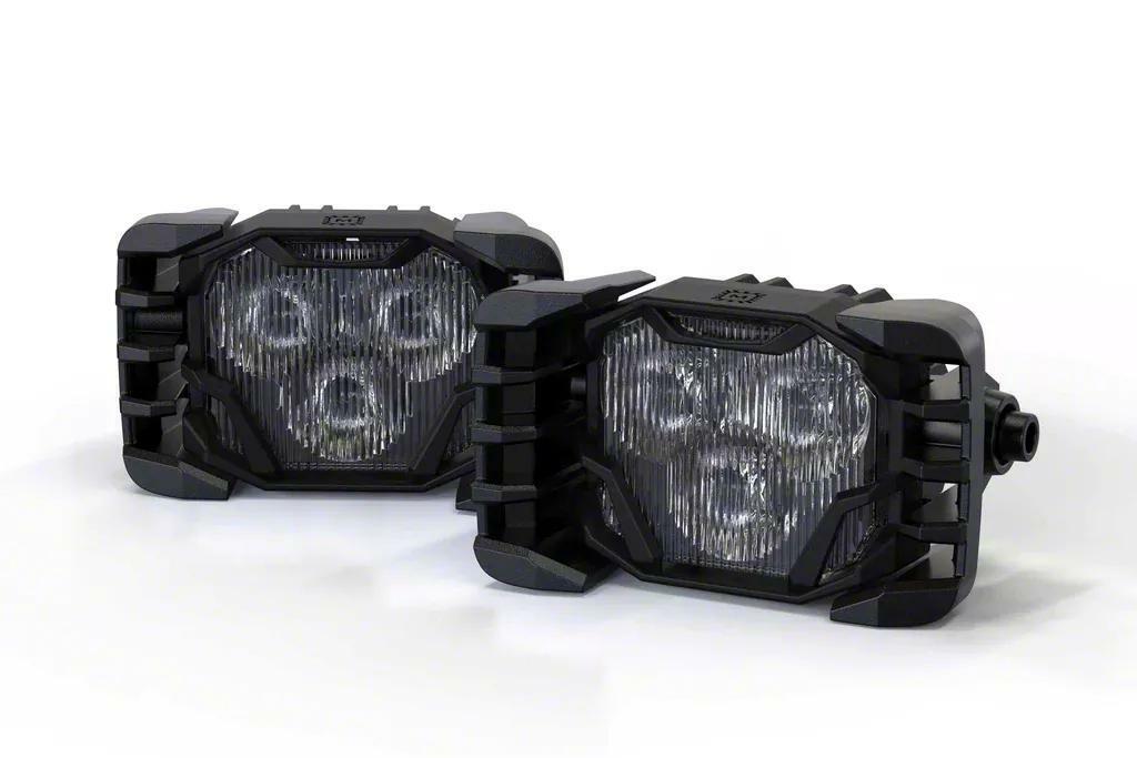 Morimoto 4Banger Fog Light Kit: 15-20 F150 (HXB White Wide Beam) - 4B-FOG-F2-1022