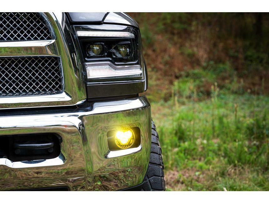 Morimoto 4Banger Fog Light Kit: 14-15 Silverado (NCS White Spot Beam) - 4B-FOG-GM-1012