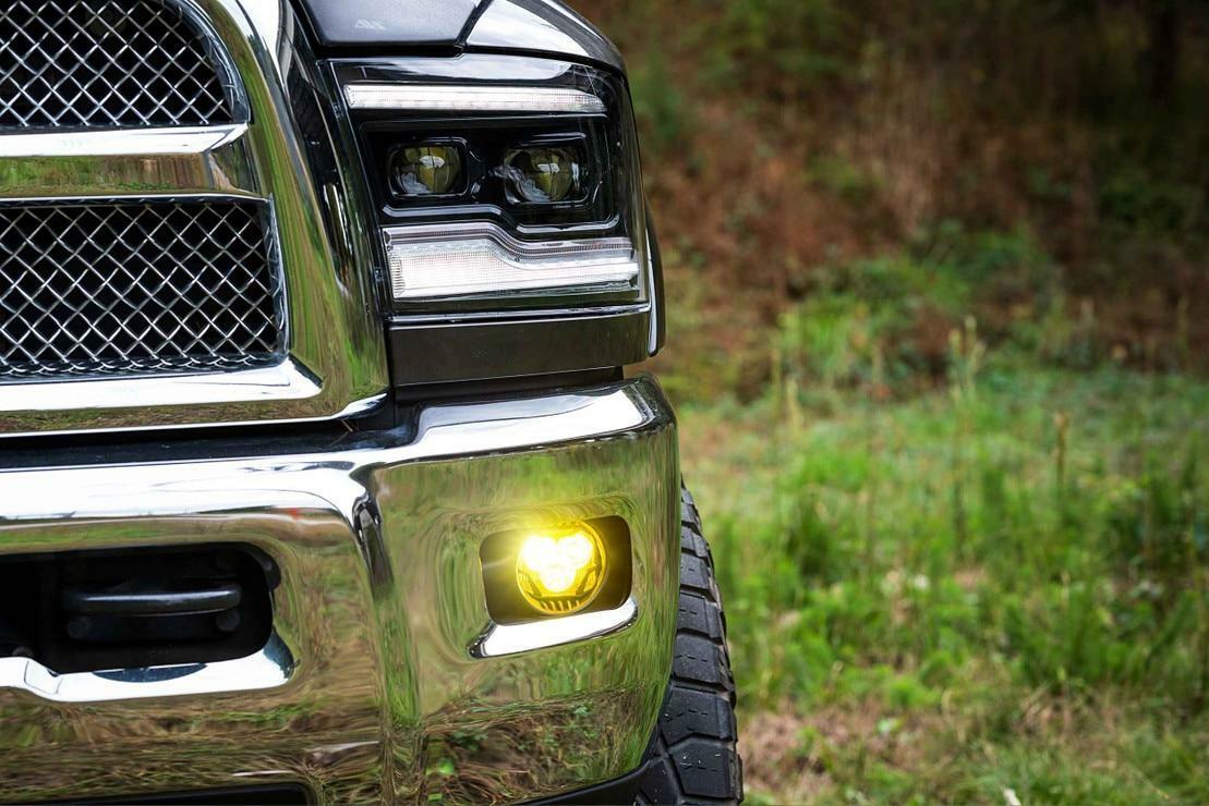 Morimoto 4Banger Fog Light Kit: 09-12 Ram 1500 (NCS Yellow Combo Beam) - 4B-FOG-RH-1003