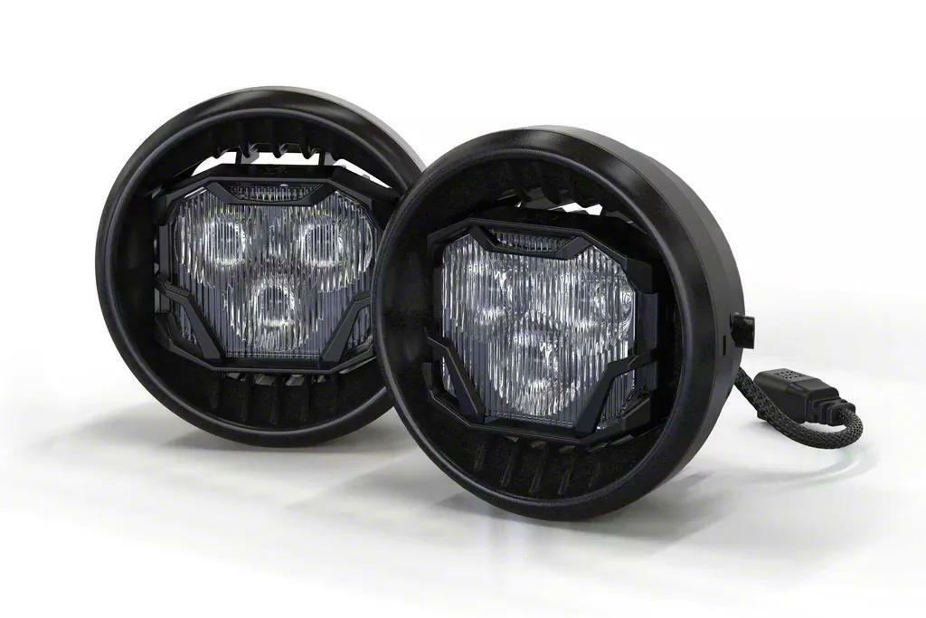 Morimoto 4Banger Fog Light Kit: Type T (NCS White Spot Beam) - 4B-FOG-T-1000