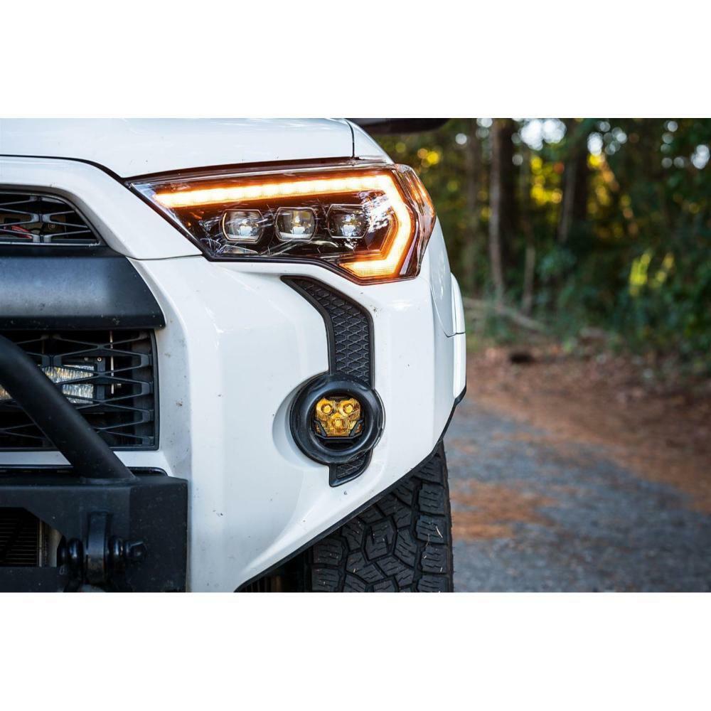 Morimoto 4Banger Fog Light Kit: 14-22 4Runner (NCS Yellow Wide Beam) - 4B-FOG-T-1029
