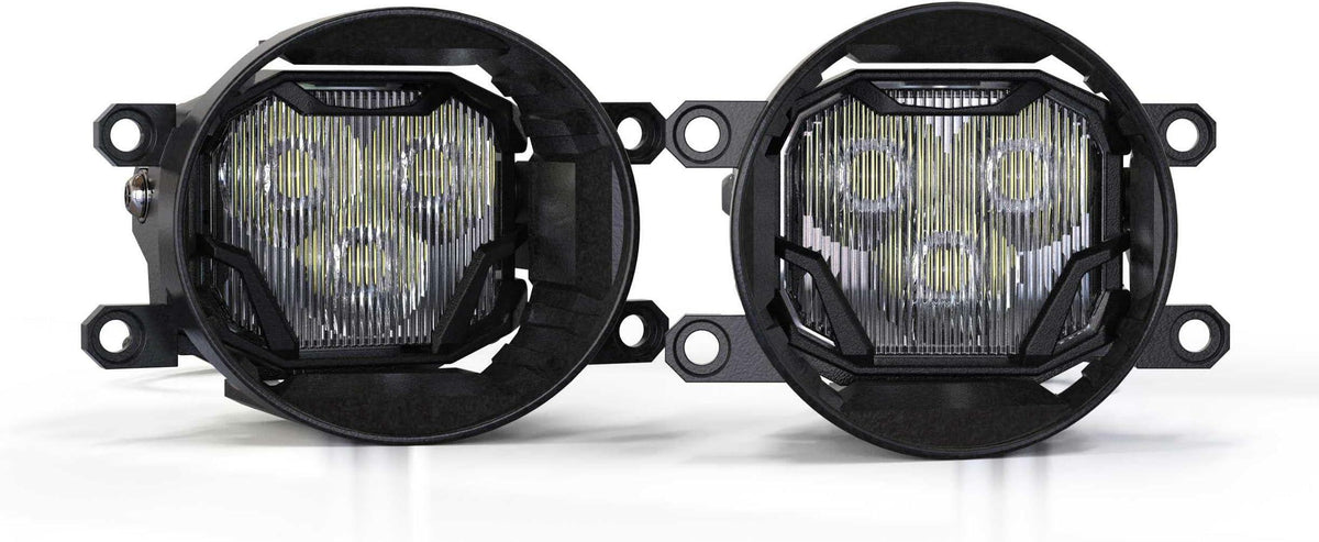Morimoto 4Banger Fog Light Kit: 16-22 Tacoma (NCS White Spot Beam) - 4B-FOG-T-1048