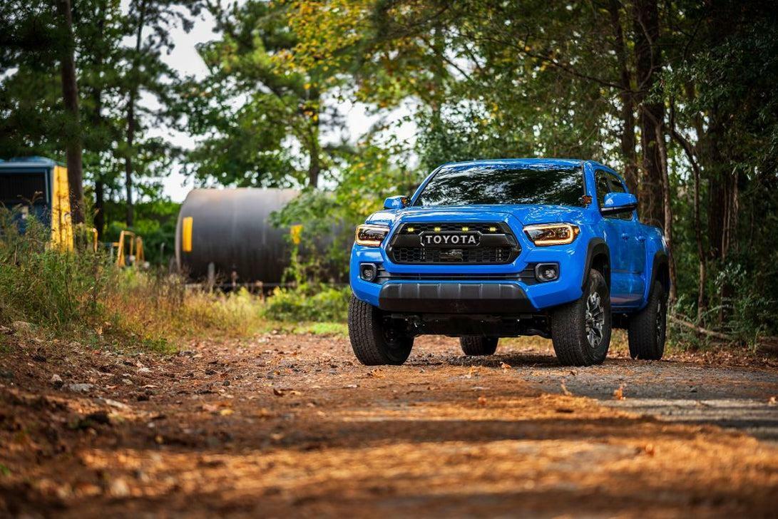 Morimoto 4Banger A-Pillar Kit: 16-22 Tacoma (HXB White Wide Beam) - 4B-PLR-KIT-1054