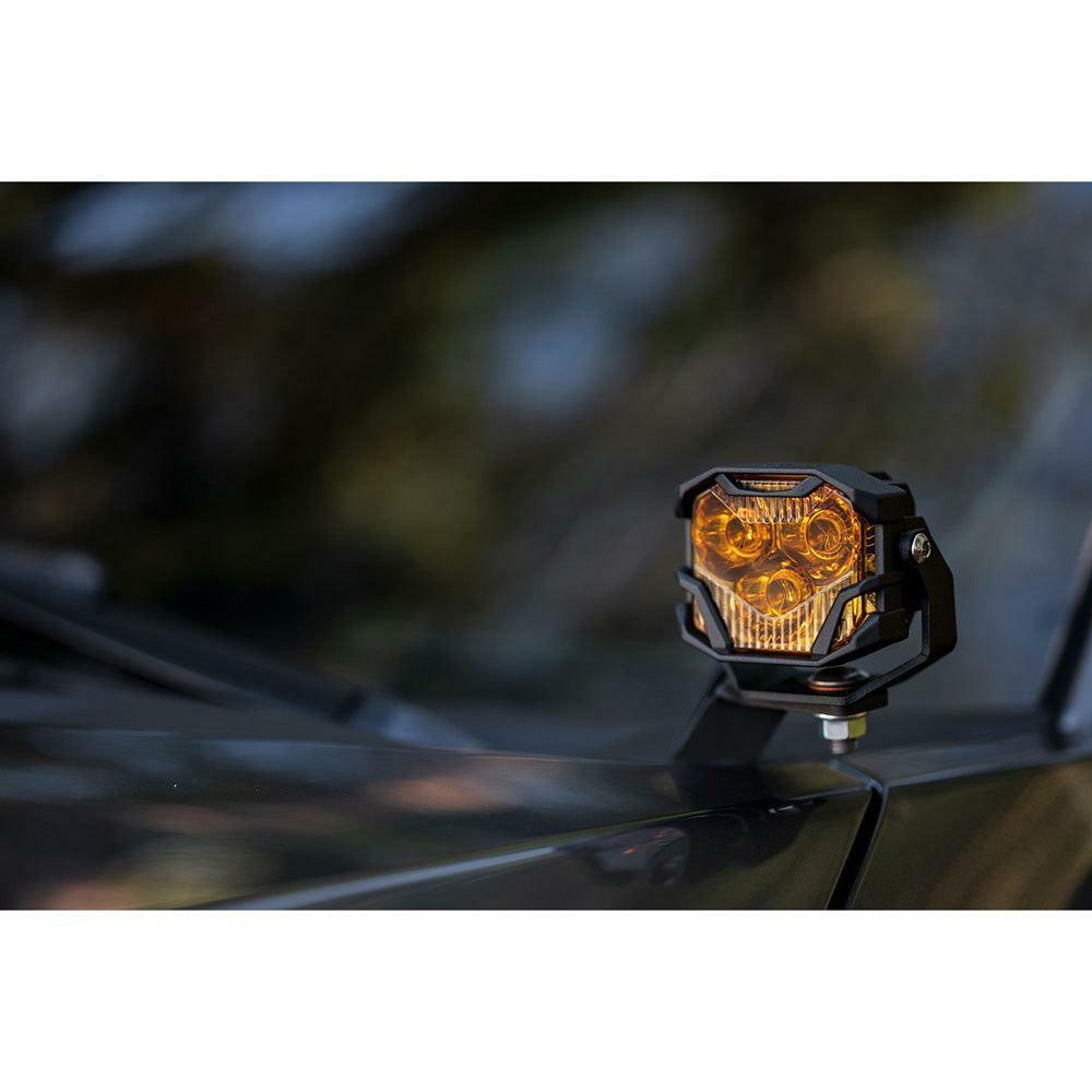 Morimoto 4Banger Surface-Mount Kit: (NCS White Wide Beam) - 4B-SURF-1004