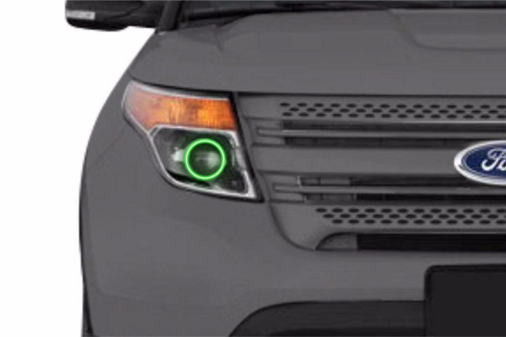 Profile Ford Explorer (11-15):  Prism Fitted Halos (Kit) (Ford Other) - EDC01125