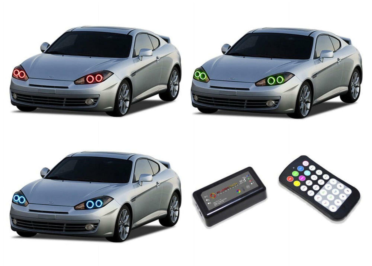 Profile Hyundai Tiburon (07-08):  Prism Fitted Halos (Kit) (Universal) - EDC01173
