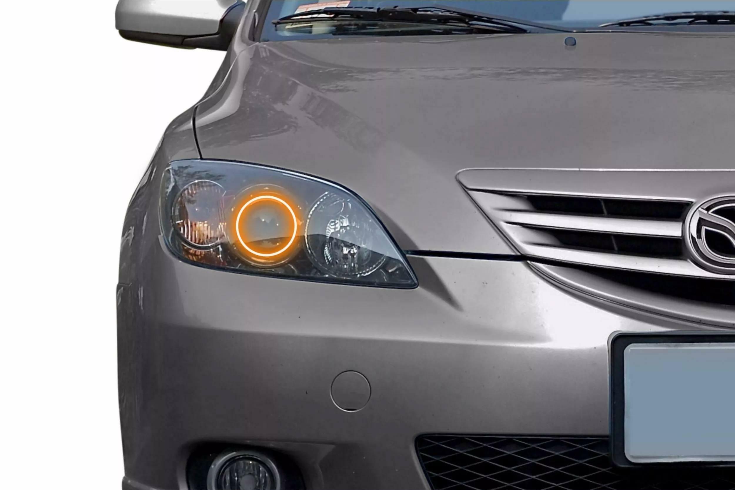 Profile Mazda Mazda3 (10-13):  Prism Fitted Halos (Kit) (Mazda Other) - EDC01217