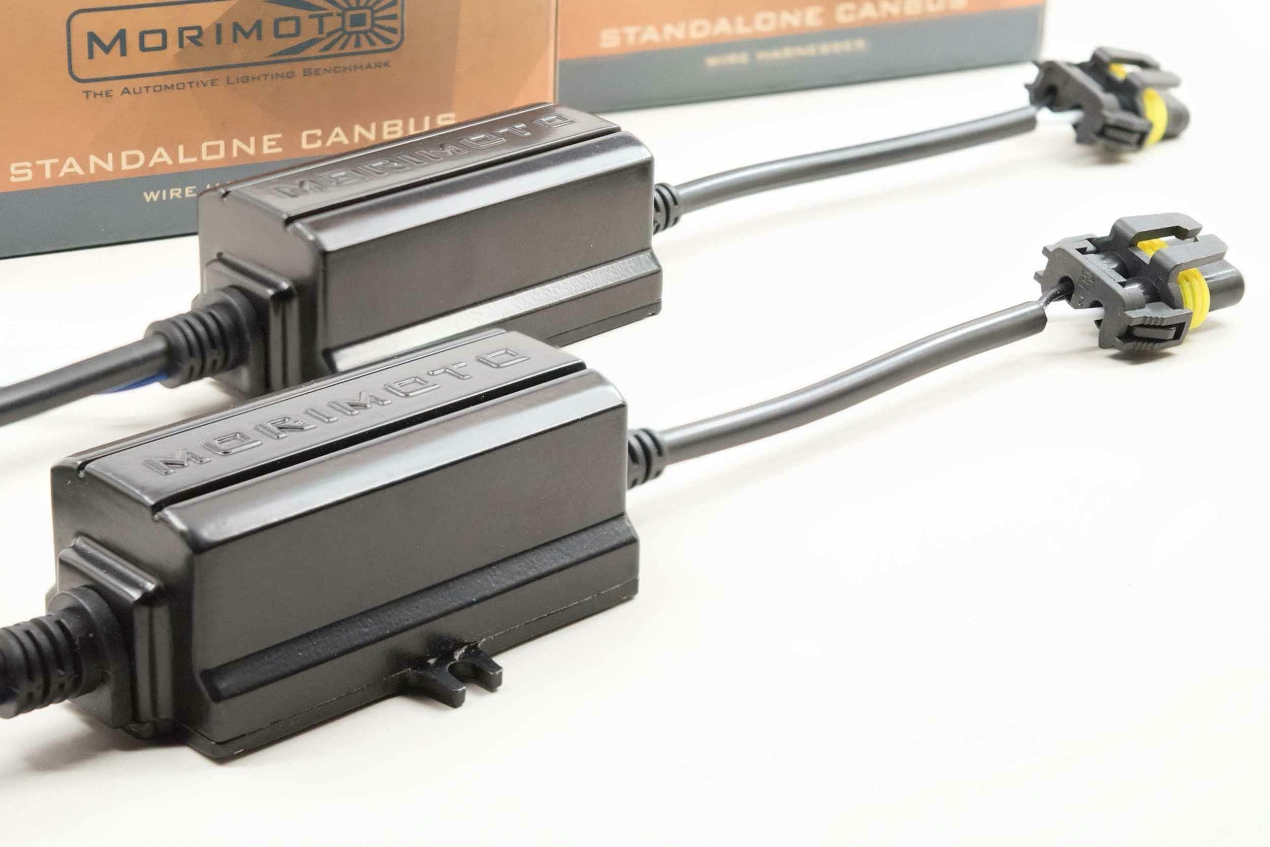 Morimoto PWM Harness:  Standalone Canbus (H1/H3) (Universal) - H200