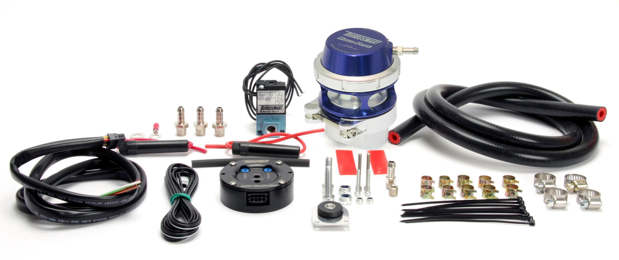 Turbosmart Blow Off Valve Controller Kit (Controller + Custom Raceport) Blue - TS-0304-1001