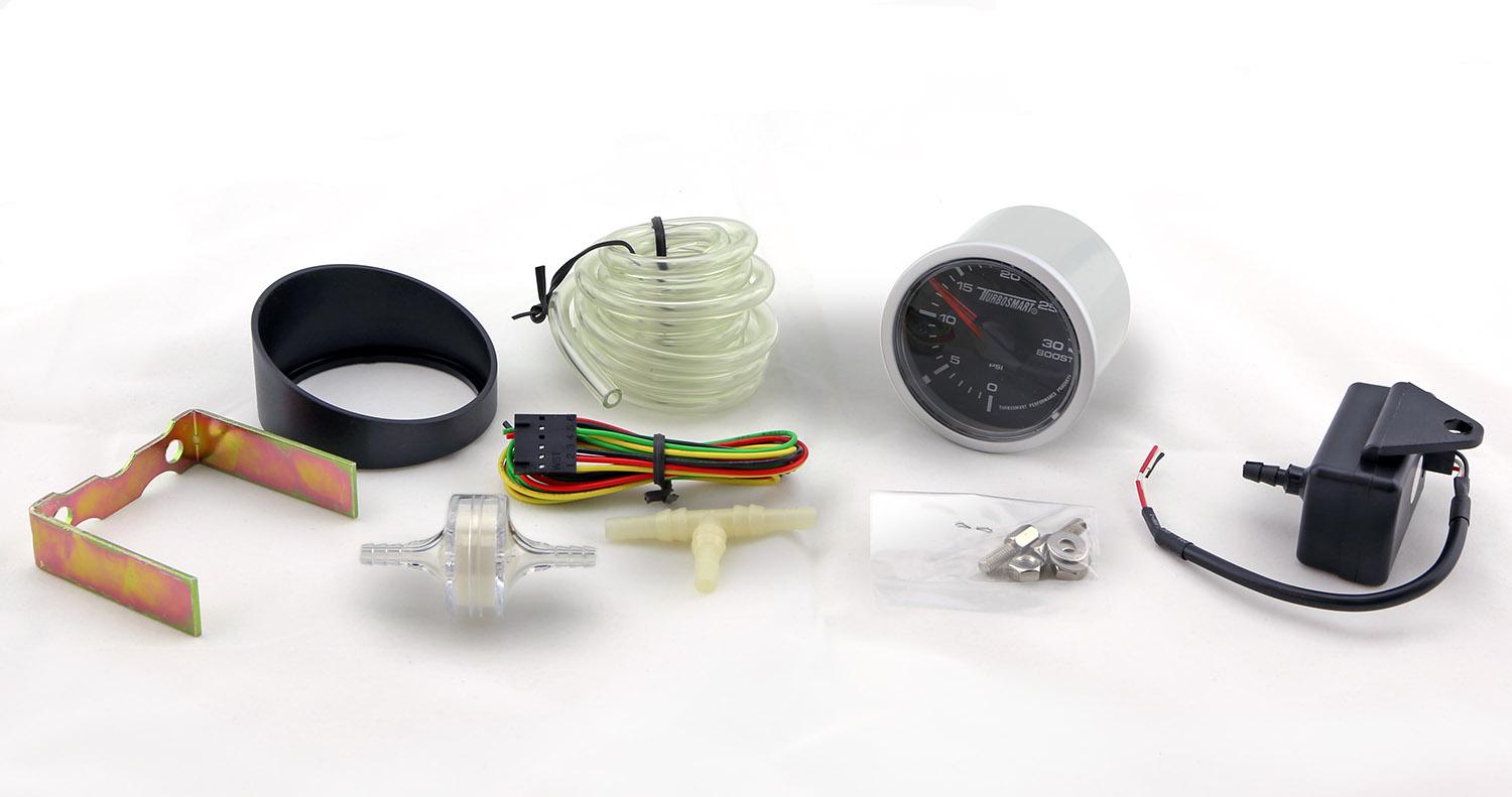 Turbosmart Electronic Vaccum/Boost Gauge (30Psi) - Stepper Motor - TS-0701-1011