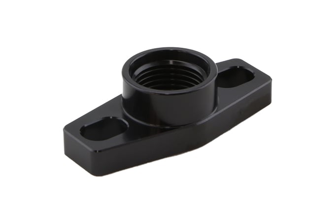 Turbosmart Billet An-8 Orb Turbo Drain Adapter With Silicon O-Ring. - TS-0804-1010
