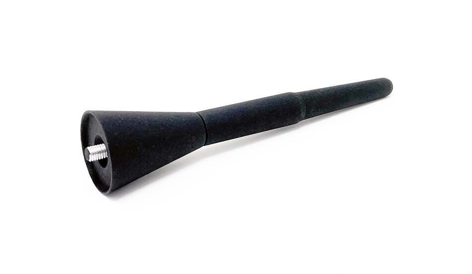 Torque Solution Premium Billet Short Antenna: Ford Mustang 2010+ / Mazda MX-5 Miata 2005+ - TS-BA-BL14-P